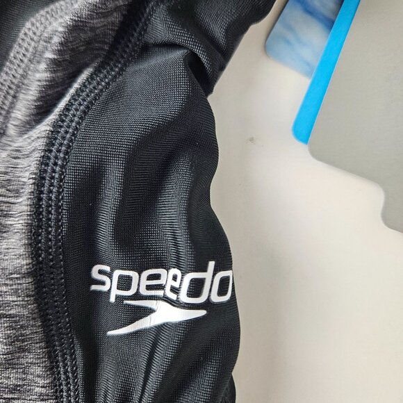 Speedo Womens Pro LT One-Piece Swimsuit Black & Gray Size 26 Competitive Pool - Picture 5 of 9